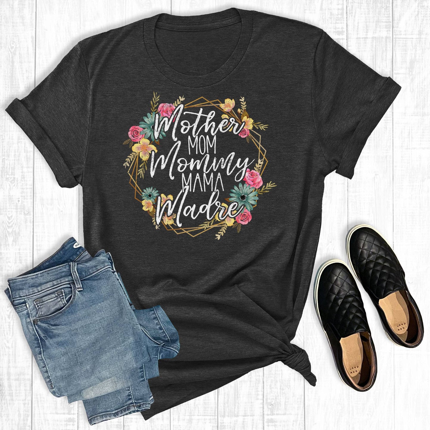 MOTHER'S DAY: Charcoal Short Sleeve
