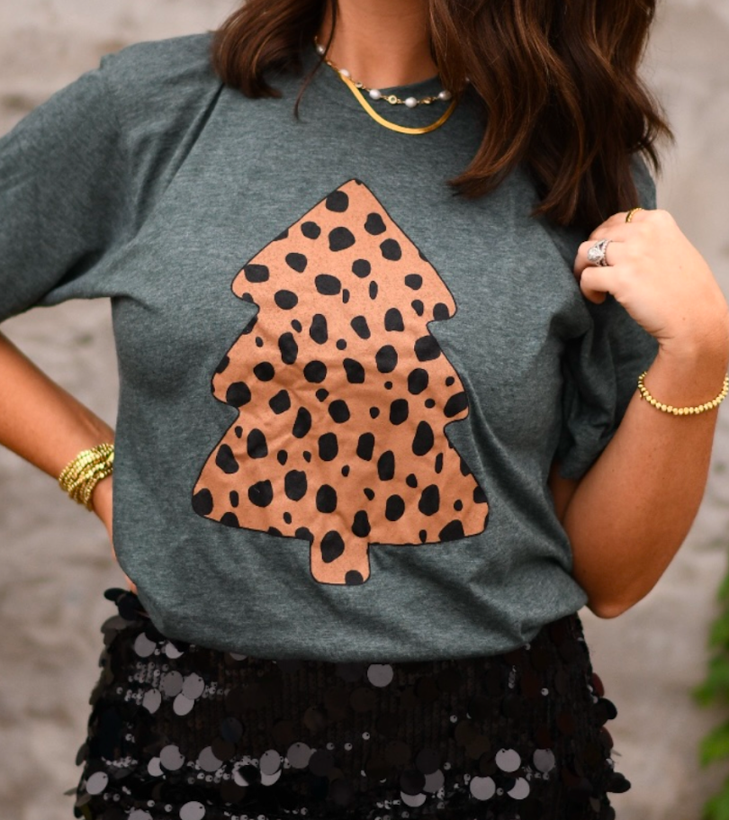 Leopard Christmas Tree