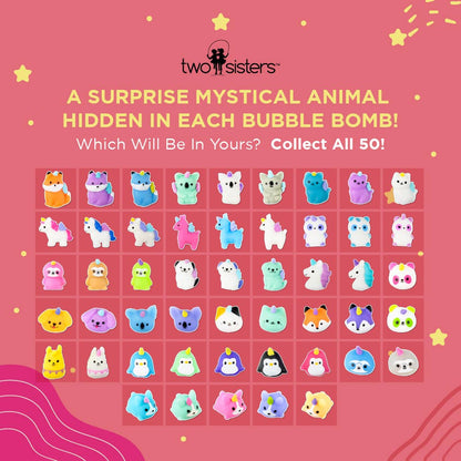 Mystical Animal Bath Bombs Gift Set for Kids (6 Pack)