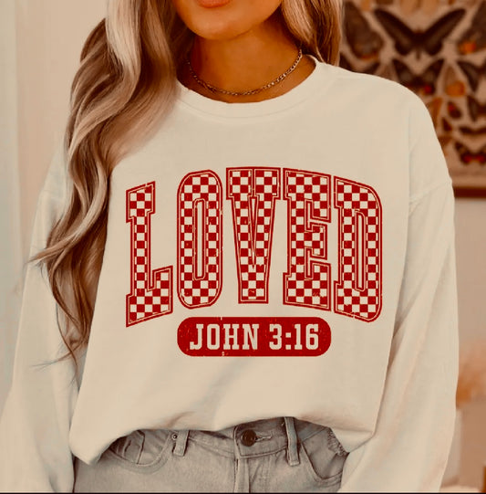 Loved John 3:16: Cream