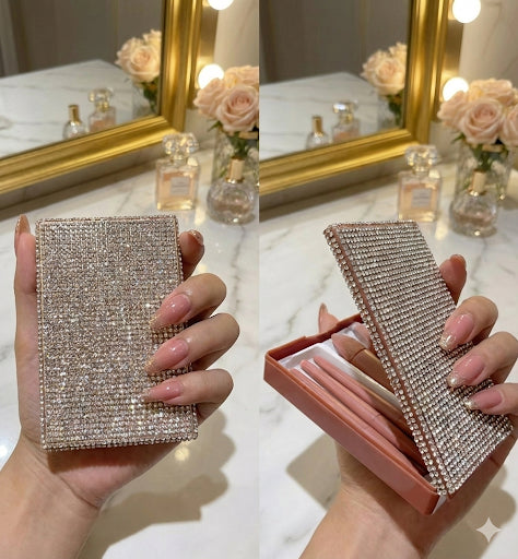 Rhinestone Make-up Brush set.