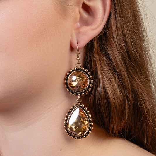 Crystal Drop Earrings